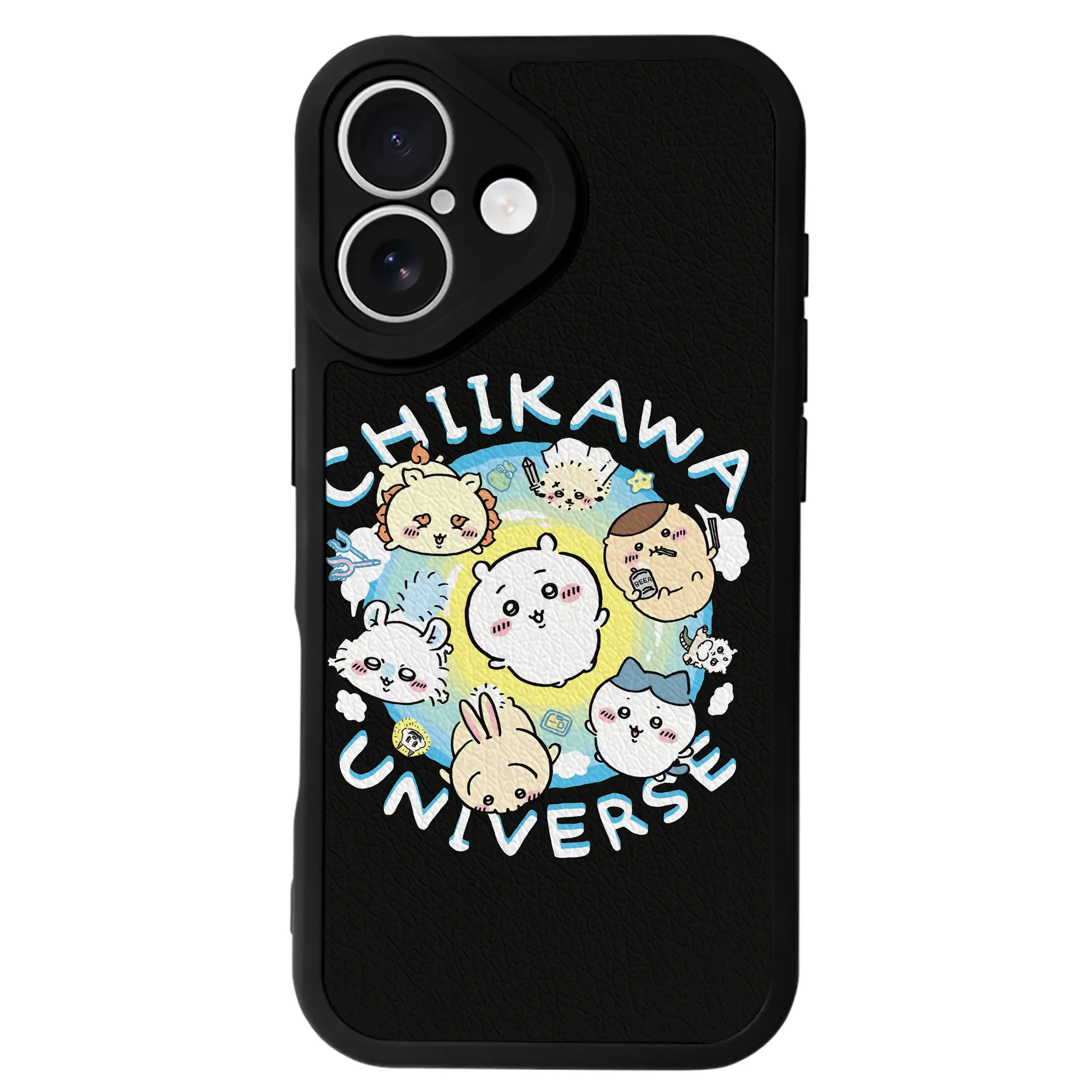 ちい が わ グッズ ちいかわ - IPhone 16シリーズ対応 ・ シリコンスマホケース ・ レザー調 ・ 高精度フィット ・ 耐衝撃 ・ ワイヤレス充電対応 ・ 精密カット